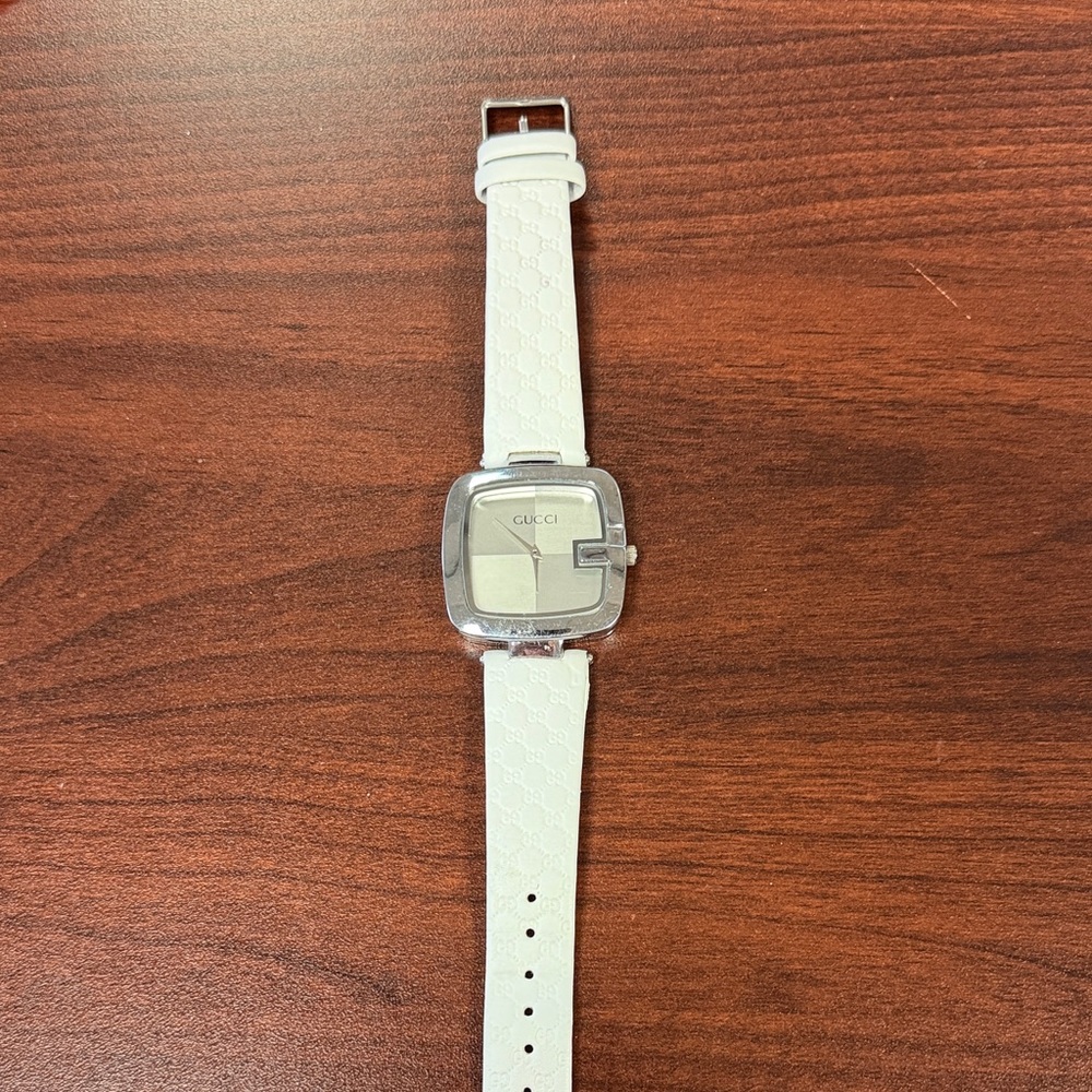 Gucci Silver and White